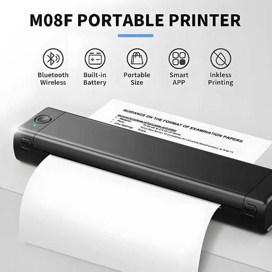 A4 Thermal Printer with Bluetooth