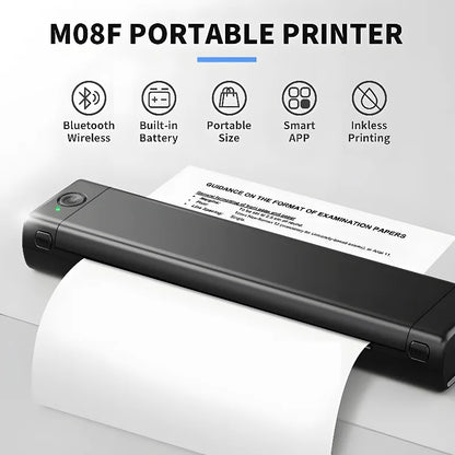 A4 Thermal Printer with Bluetooth